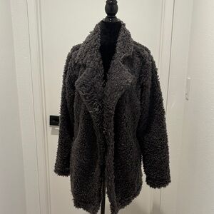 P.J. Salvage Charcoal Teddy Jacket